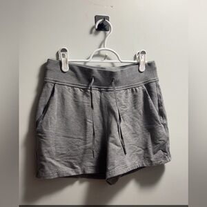 lululemon athletica Women's Gray Drawstring Athletic Shorts
